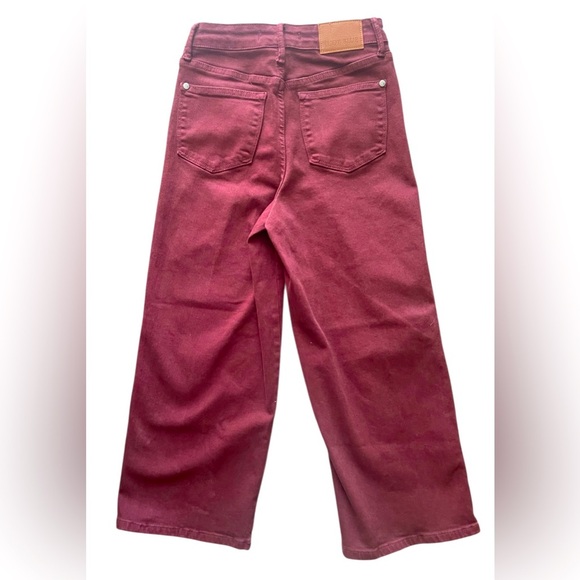 JUDY BLUE Women's Burgundy Jeans - Picture 2 of 10